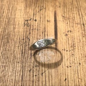 James Avery Butterfly Ring, Size 9, 925 Silver